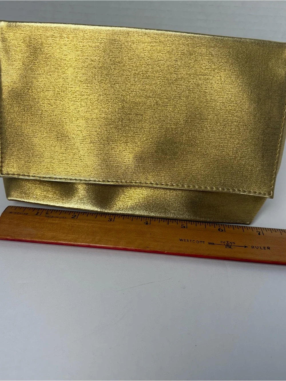 5pc bundle-Estee Lauder gold, metallic cosmetic makeup bag or clutch& Kylie &